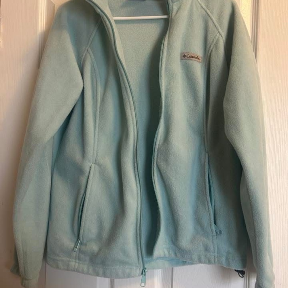 Columbia Sky Blue Fleece Jacket
